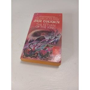J R R Tolkien The Return of The King LOTR Ballantine Vintage Paperback 1973